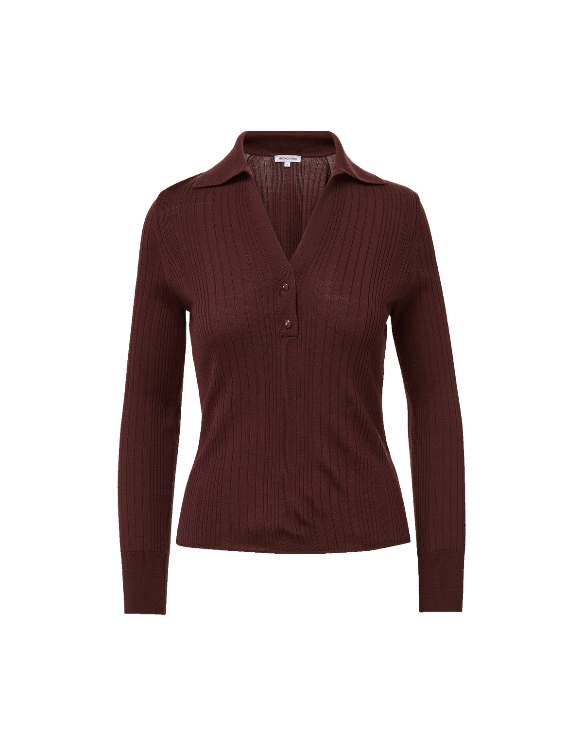 Rouni Merino Wool Pullover in Burgundy - Veronica Beard Discount