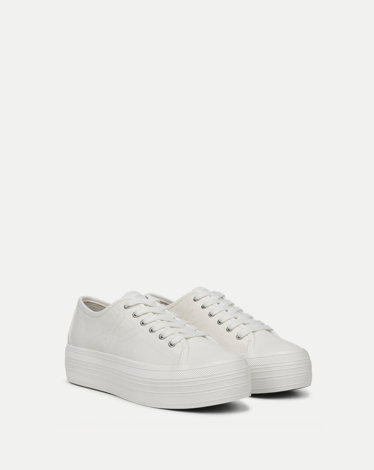 Truett Platform Sneaker in White Coconut - Veronica Beard Hot Sale