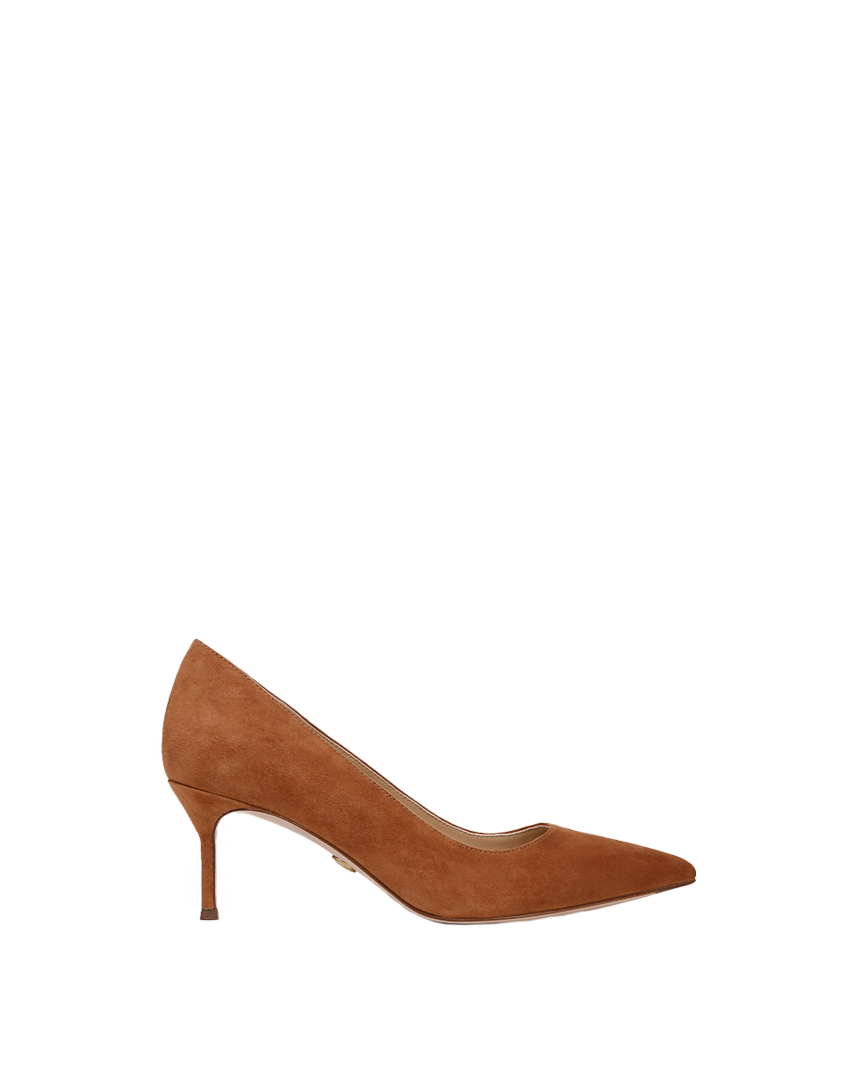 Rita Suede Pump in Hazelwood - Veronica Beard Recommended