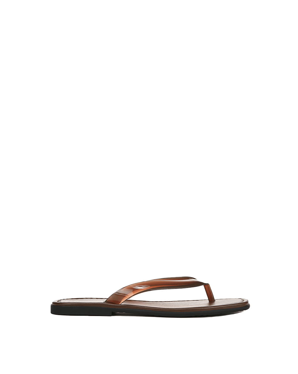 Clea Jelly Flip-Flop Sandal in Hazelwood - Veronica Beard Great Value