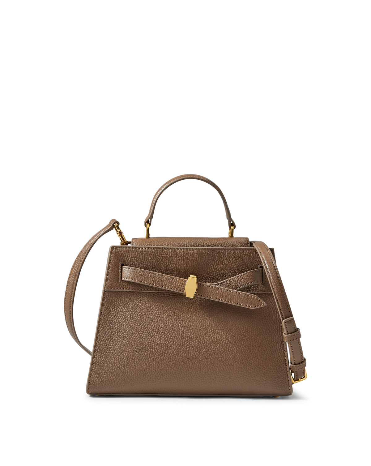 Veronica Beard Dash Top-Handle Bag in Light Brown Bark - Veronica Beard Sale