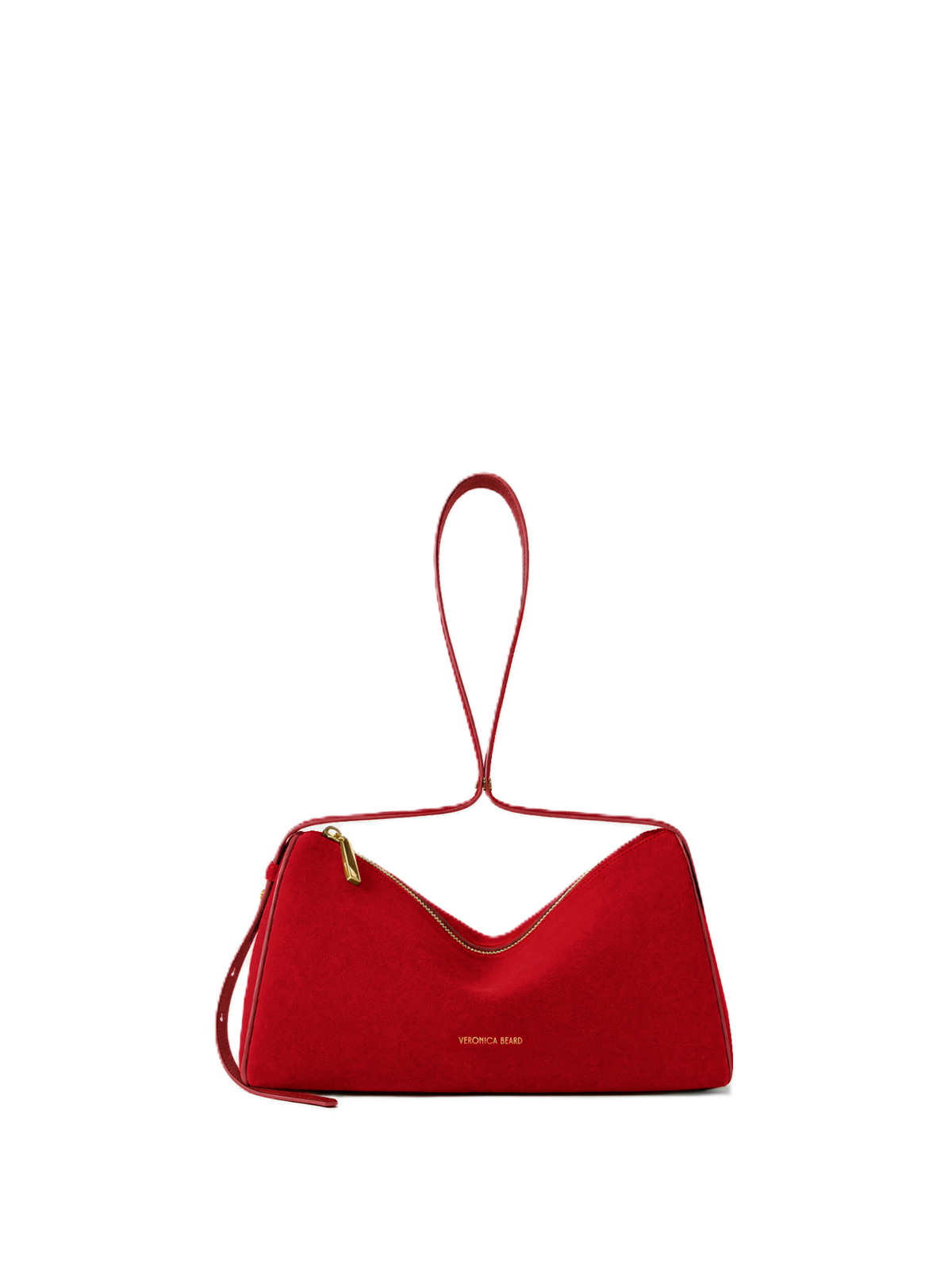 Prism Mini Bag in Red Suede - Veronica Beard Exclusive