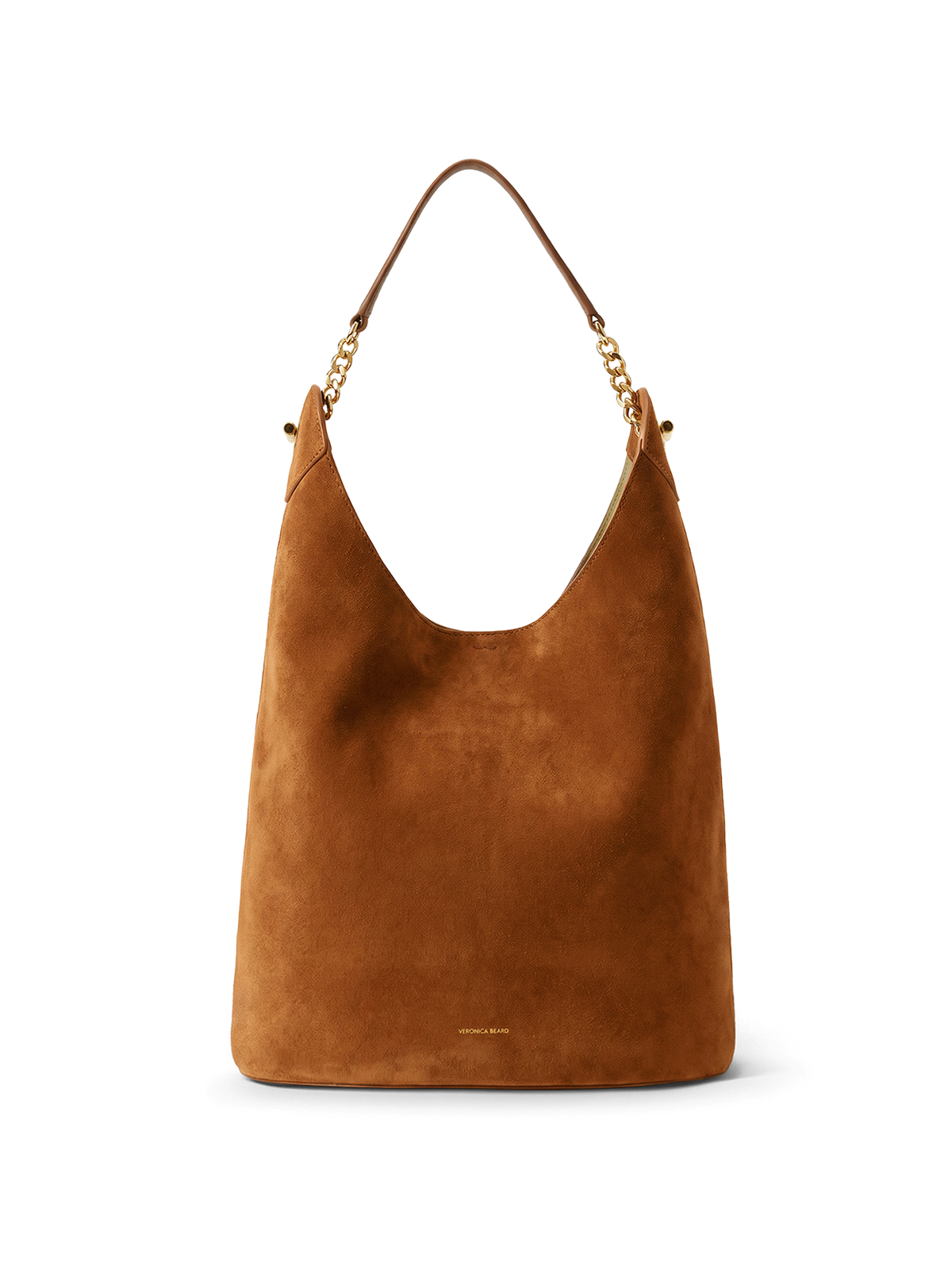 Jour Slouchy Shoulder Bag in Brown - Veronica Beard Best Seller
