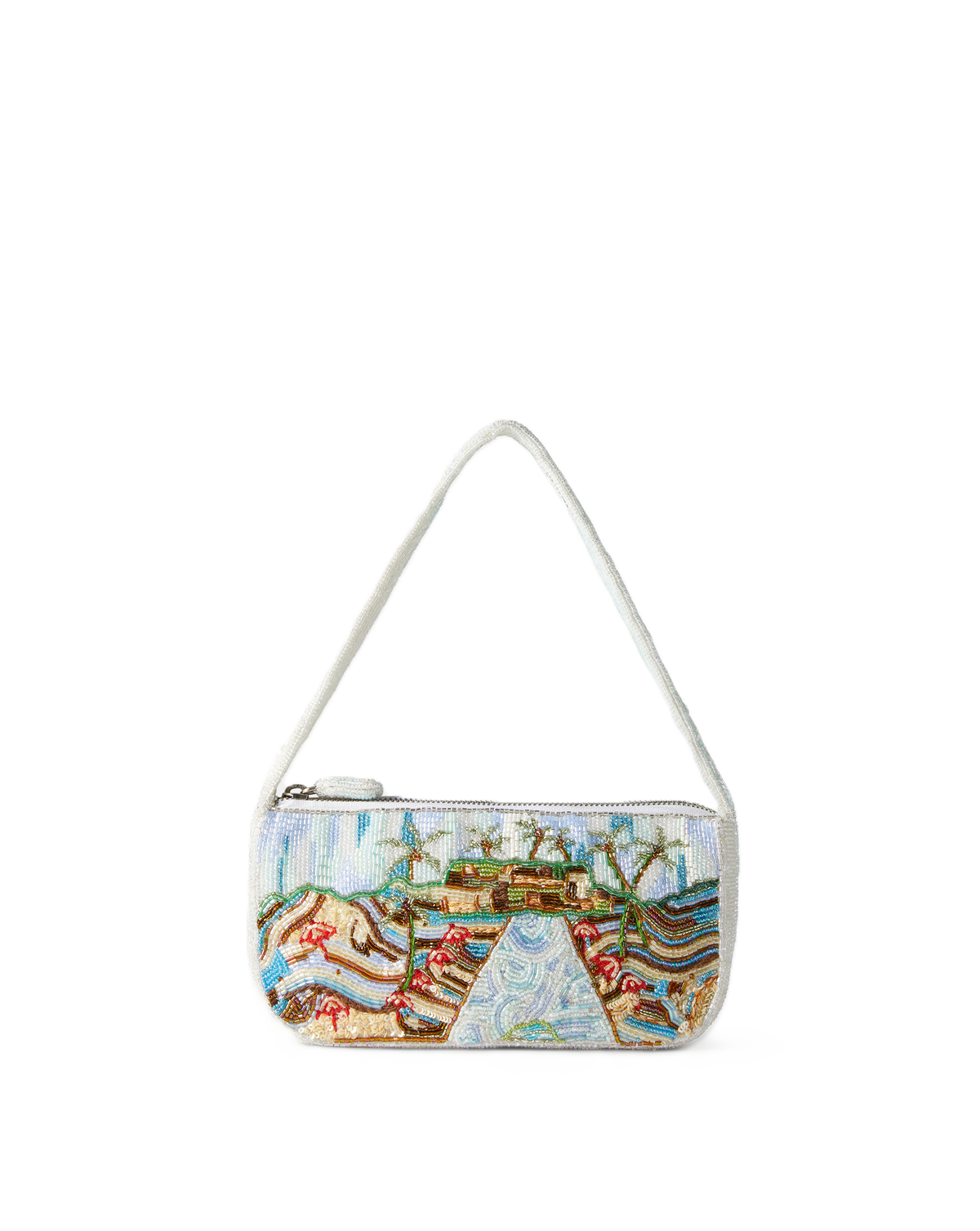 Pauline Beaded Shoulder Bag in Multi - Veronica Beard Great Value