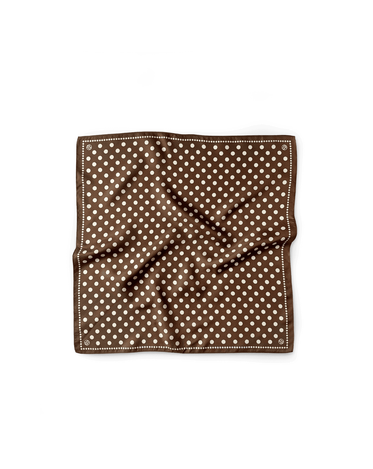 Silk Polka Dot Scarf in Brown - Veronica Beard Best Price