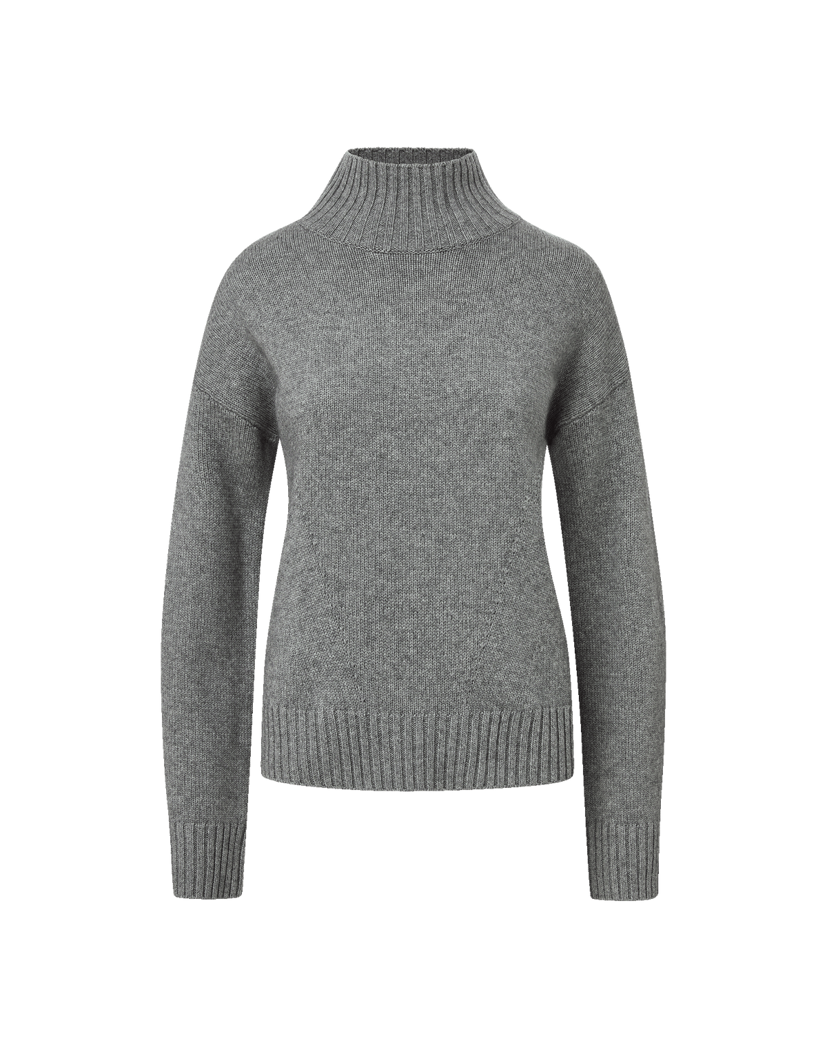 Journey Wool-Cashmere Sweater in Medium Heather Grey - Veronica Beard Featured