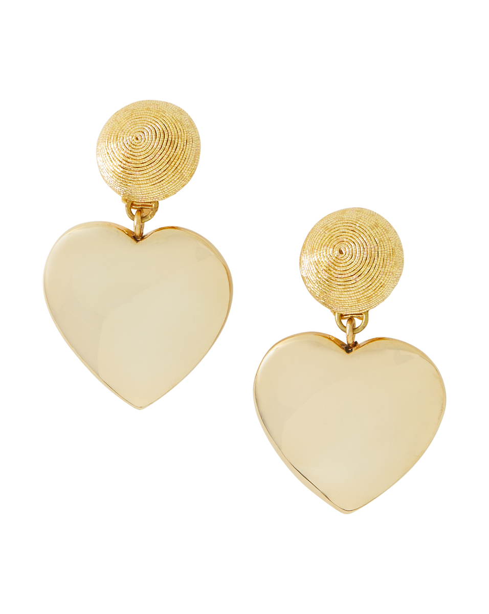 Mini Cora Earrings | Clip Backing in Gold - Veronica Beard Best Seller