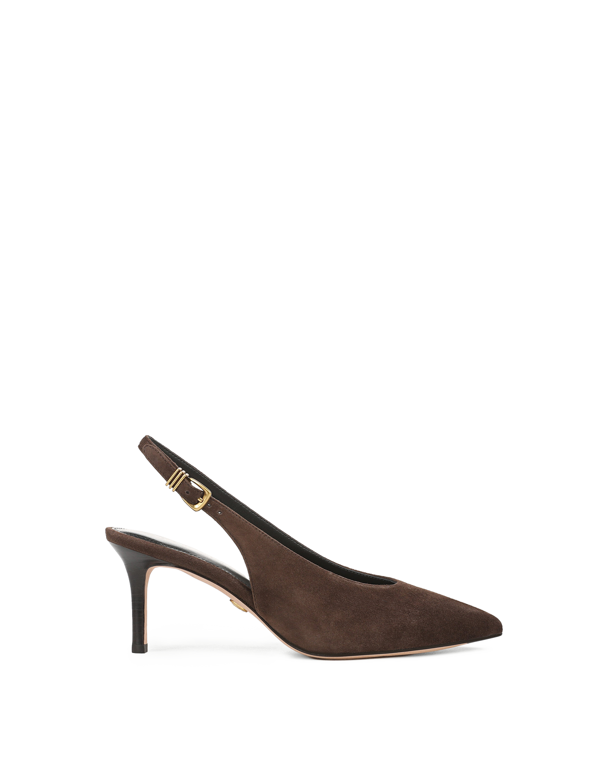 Luciana Slingback Heel in Espresso - Veronica Beard Recommended