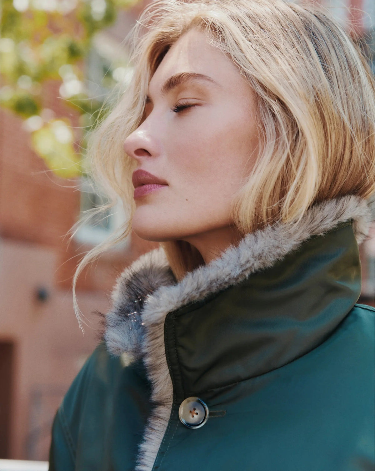 Varell Reversible Jacket in Dark Green - Veronica Beard Essential