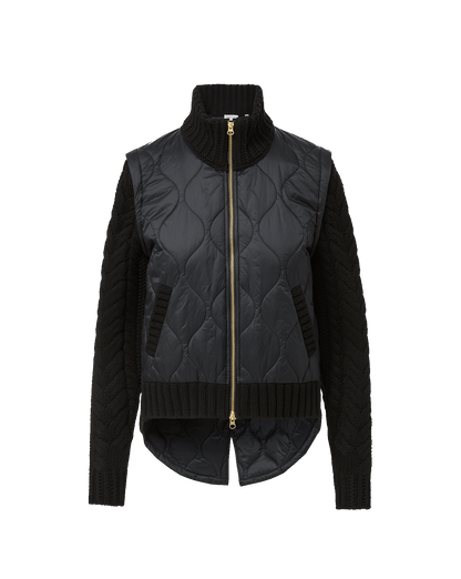 Patra Quilted Jacket in Black - Veronica Beard Recommended