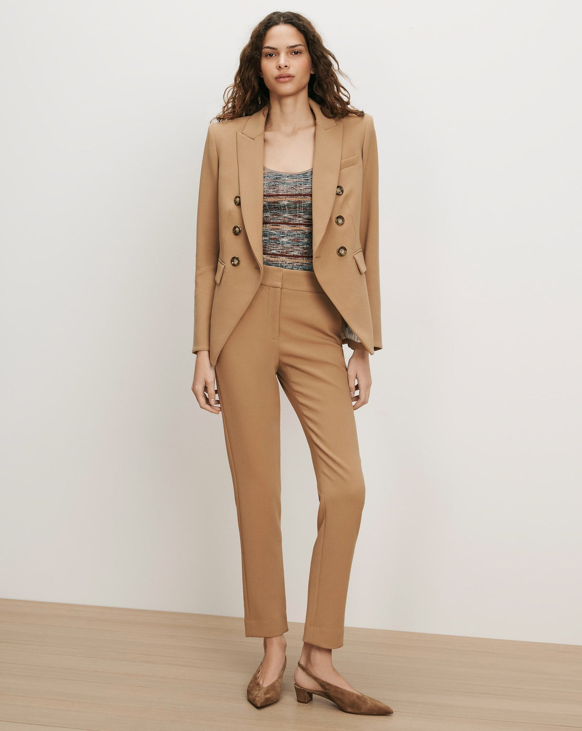 Miller Dickey Jacket in Heritage Khaki - Veronica Beard Essential