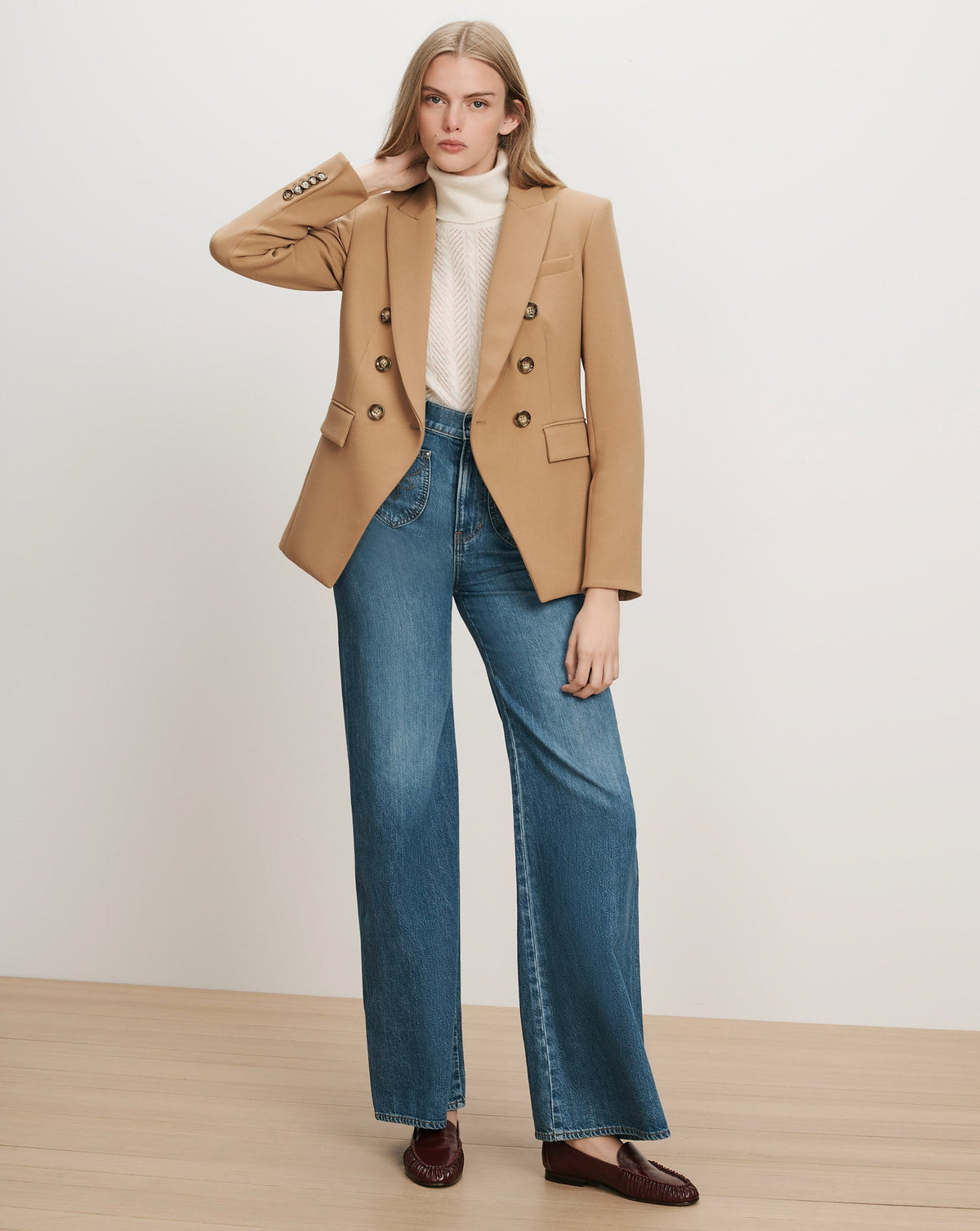 Miller Dickey Jacket in Heritage Khaki - Veronica Beard Essential