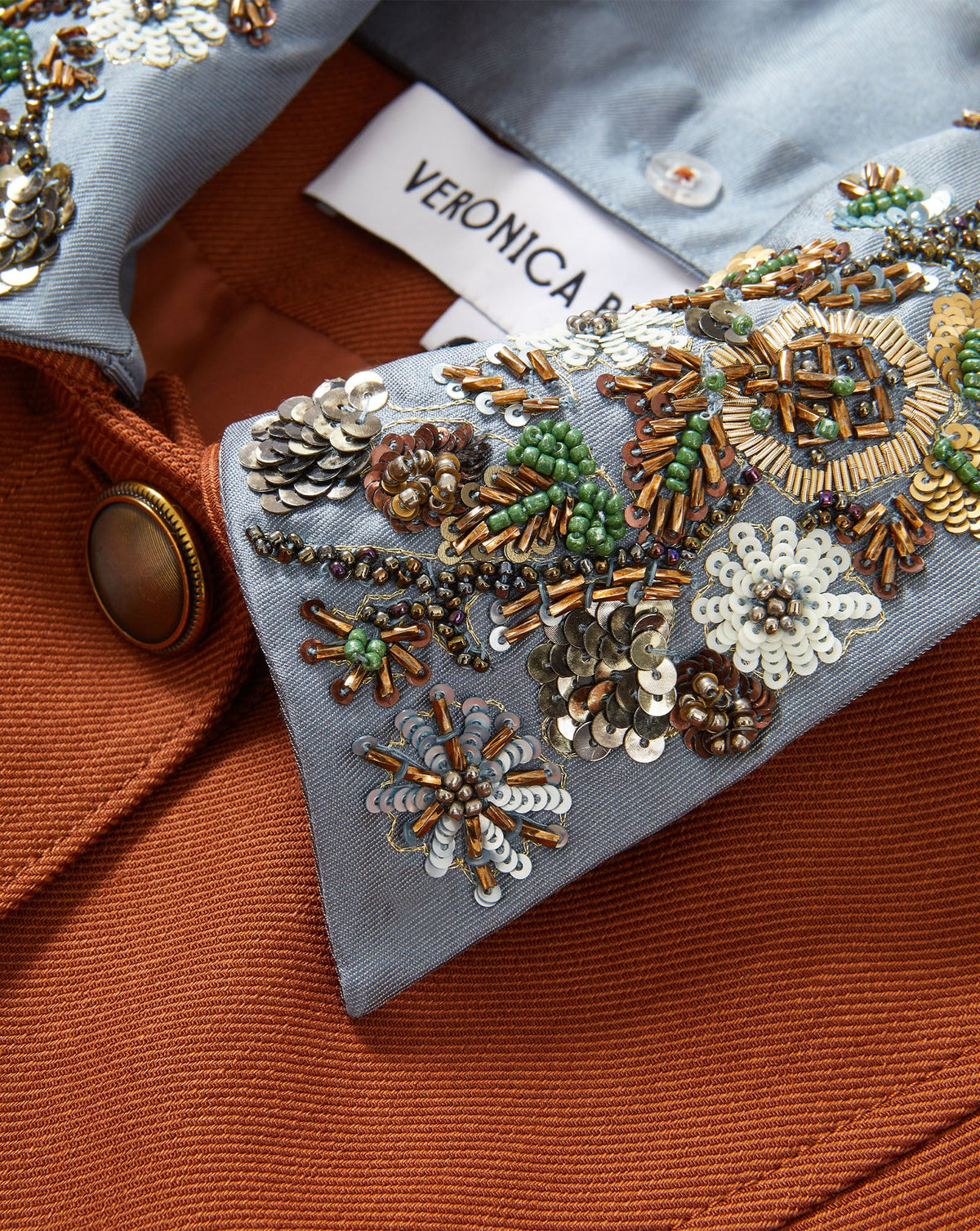 Laramie Dickey Jacket in Rust Red - Veronica Beard Featured