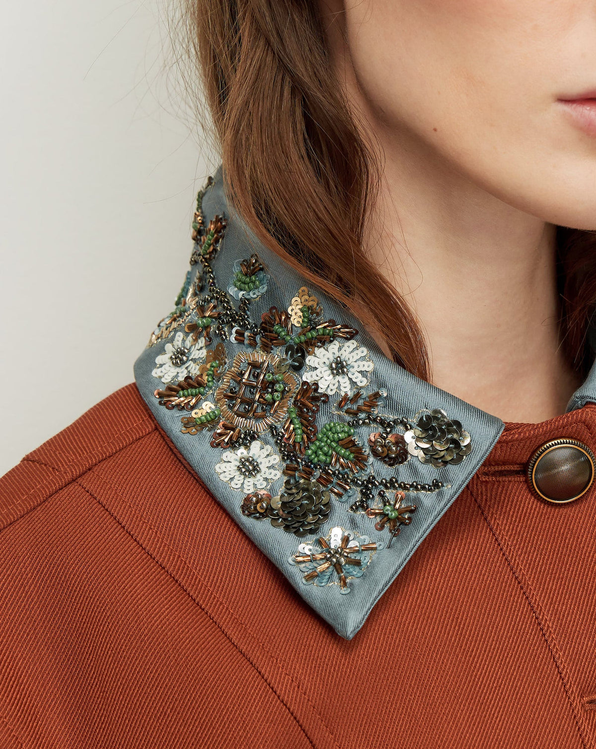 Laramie Dickey Jacket in Rust Red - Veronica Beard Featured