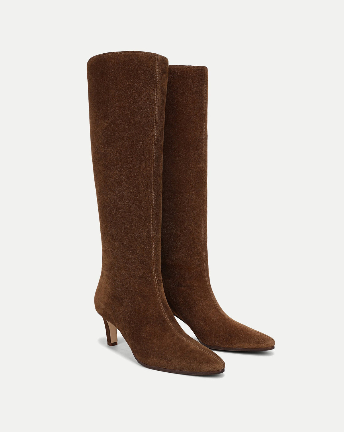 Aisla Mid-Heel Boot in Espresso - Veronica Beard Best Price