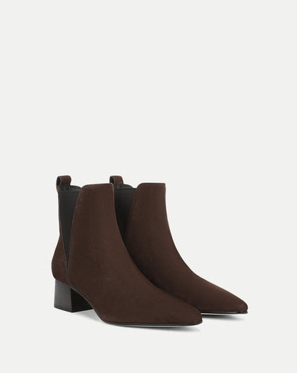 Astra Chelsea Boot in Espresso - Veronica Beard New
