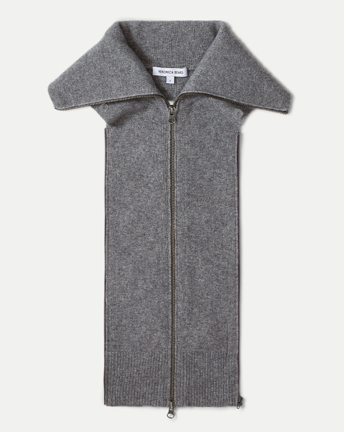 Beach Cashmere Dickey in Medium Heather Grey - Veronica Beard Discount