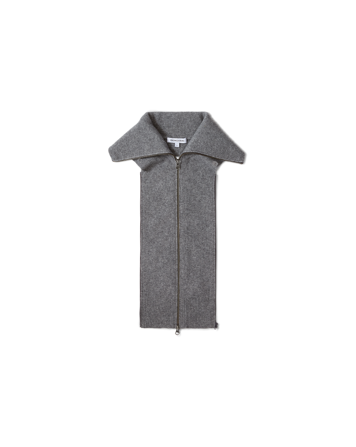 Beach Cashmere Dickey in Medium Heather Grey - Veronica Beard Discount