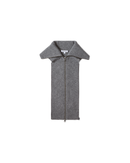 Beach Cashmere Dickey in Medium Heather Grey - Veronica Beard Discount