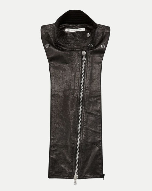 Lambskin Leather Moto Dickey - Veronica Beard Popular