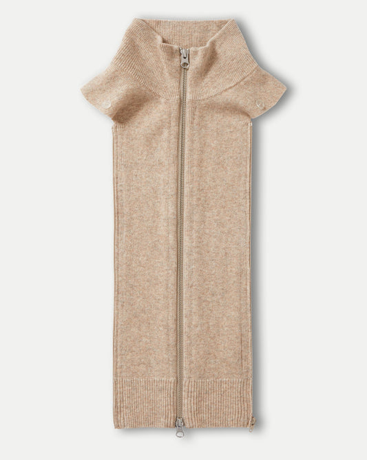 Uptown Merino Wool-Cashmere Dickey in Oatmeal - Veronica Beard Special Offer