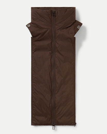 Puffer Dickey Insert in Dark Brown Espresso - Veronica Beard Special Offer