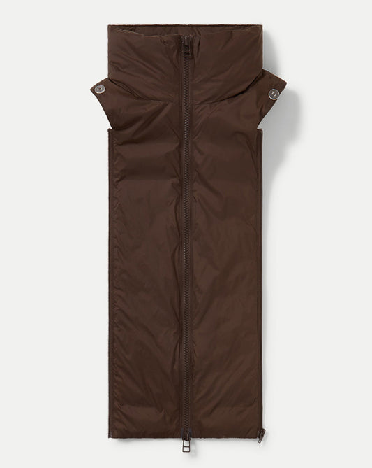 Puffer Dickey Insert in Dark Brown Espresso - Veronica Beard Special Offer
