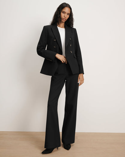 Miller Dickey Jacket in Black - Veronica Beard Classic