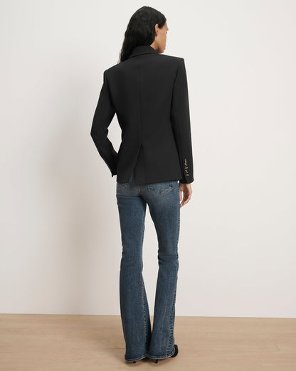 Miller Dickey Jacket in Black - Veronica Beard Classic