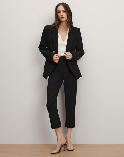 Miller Dickey Jacket in Black/Gold - Veronica Beard Featured