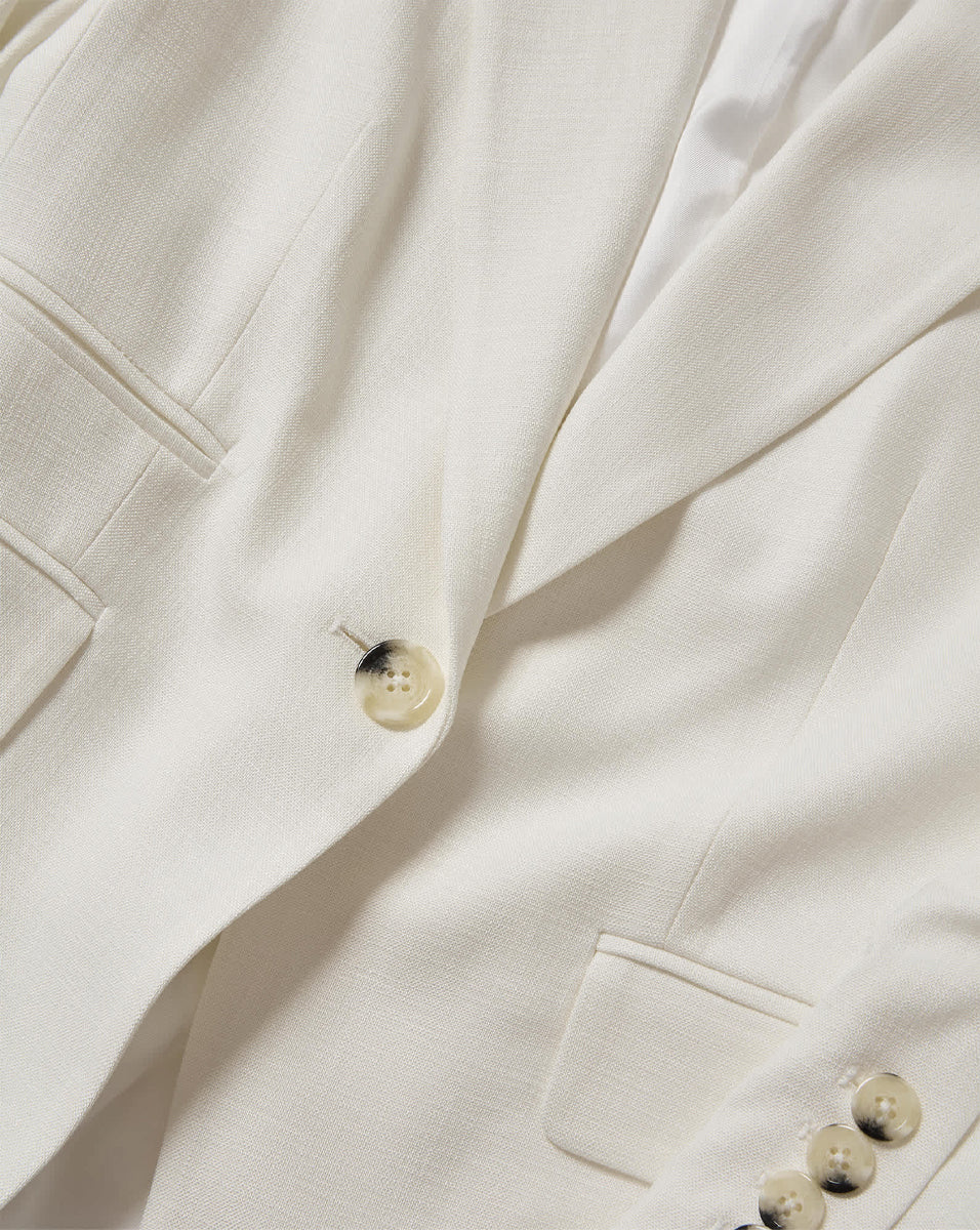 Battista Dickey Jacket in Dove White - Veronica Beard Hot Sale