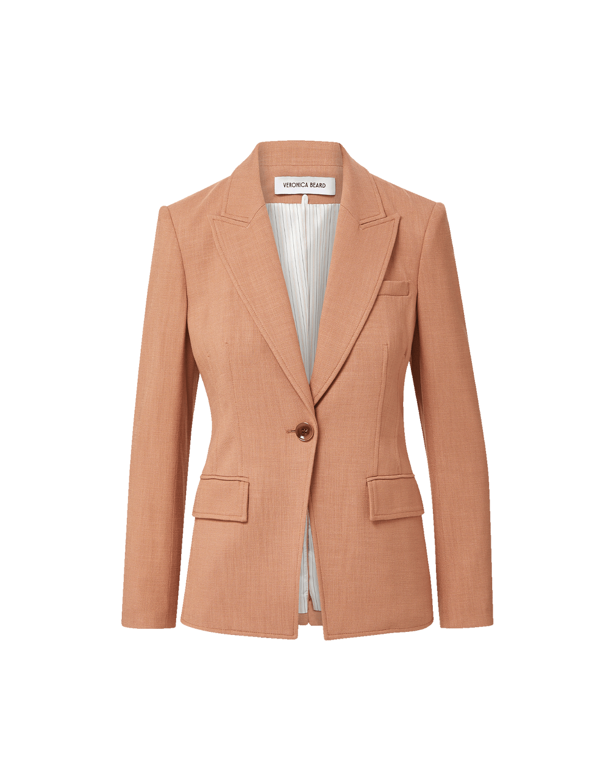 Isaac Dickey Jacket in Chai Pink - Veronica Beard Customer Favorite