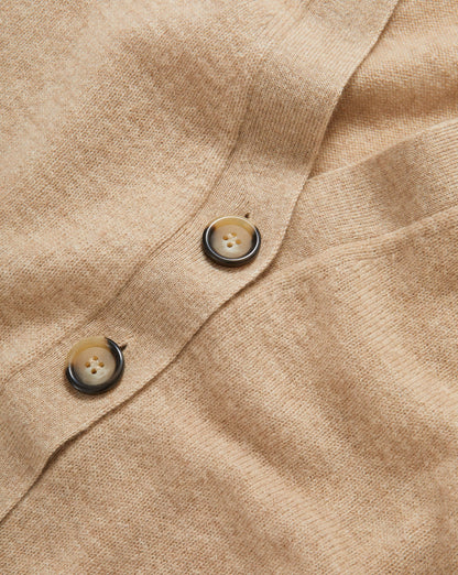 Solene Cashmere Cardigan in Oatmeal - Veronica Beard Hot Sale