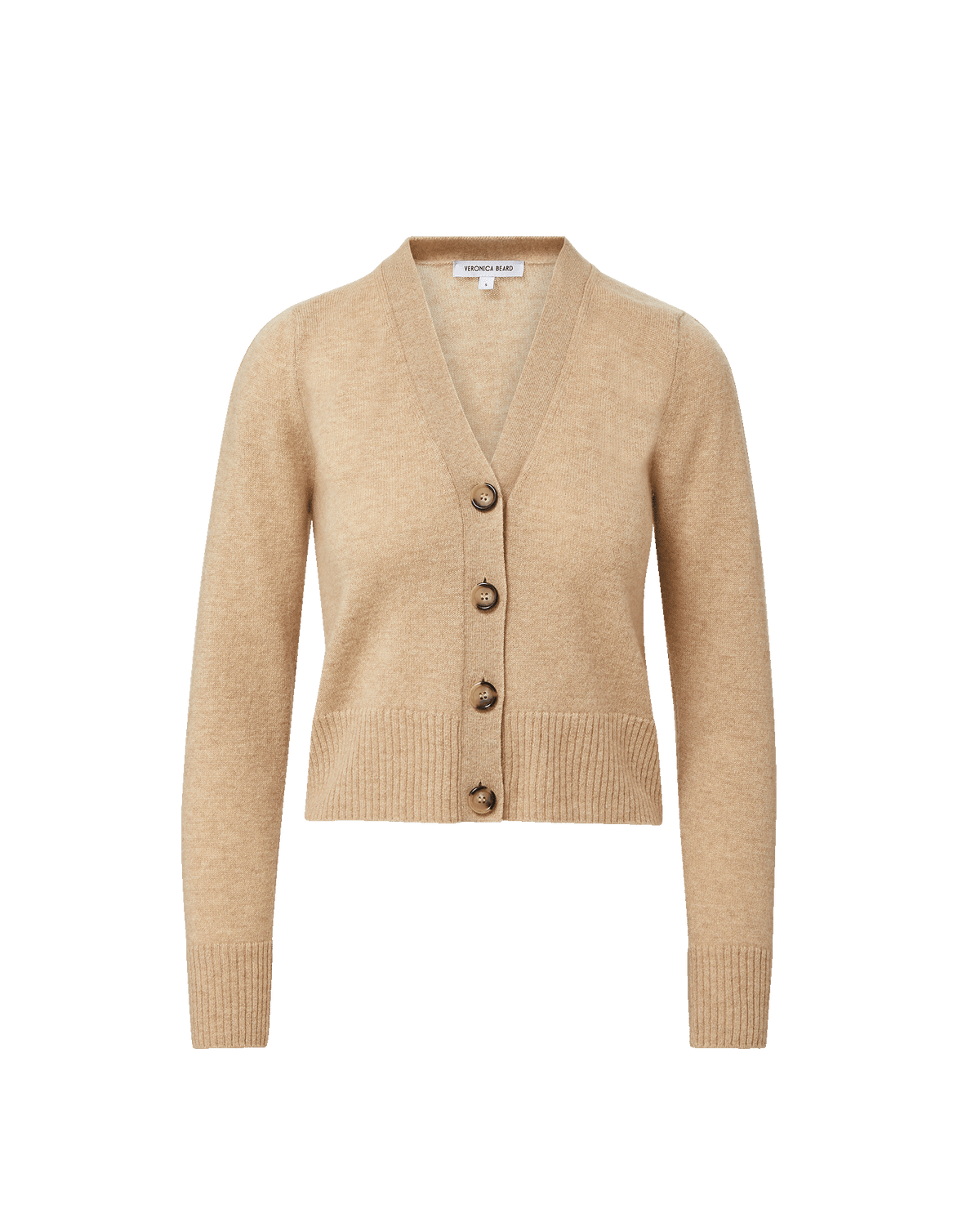 Solene Cashmere Cardigan in Oatmeal - Veronica Beard Hot Sale