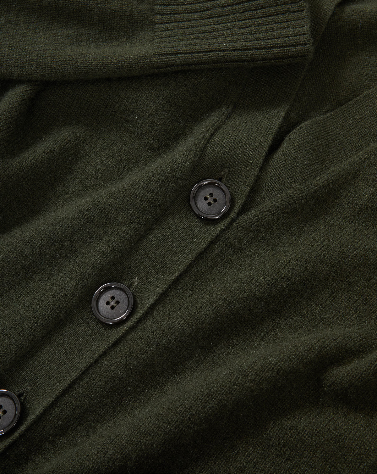 Solene Cashmere Cardigan in Loden - Veronica Beard Signature