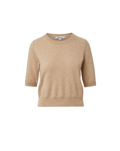 Shana Cashmere Sweater in Oatmeal - Veronica Beard Premium