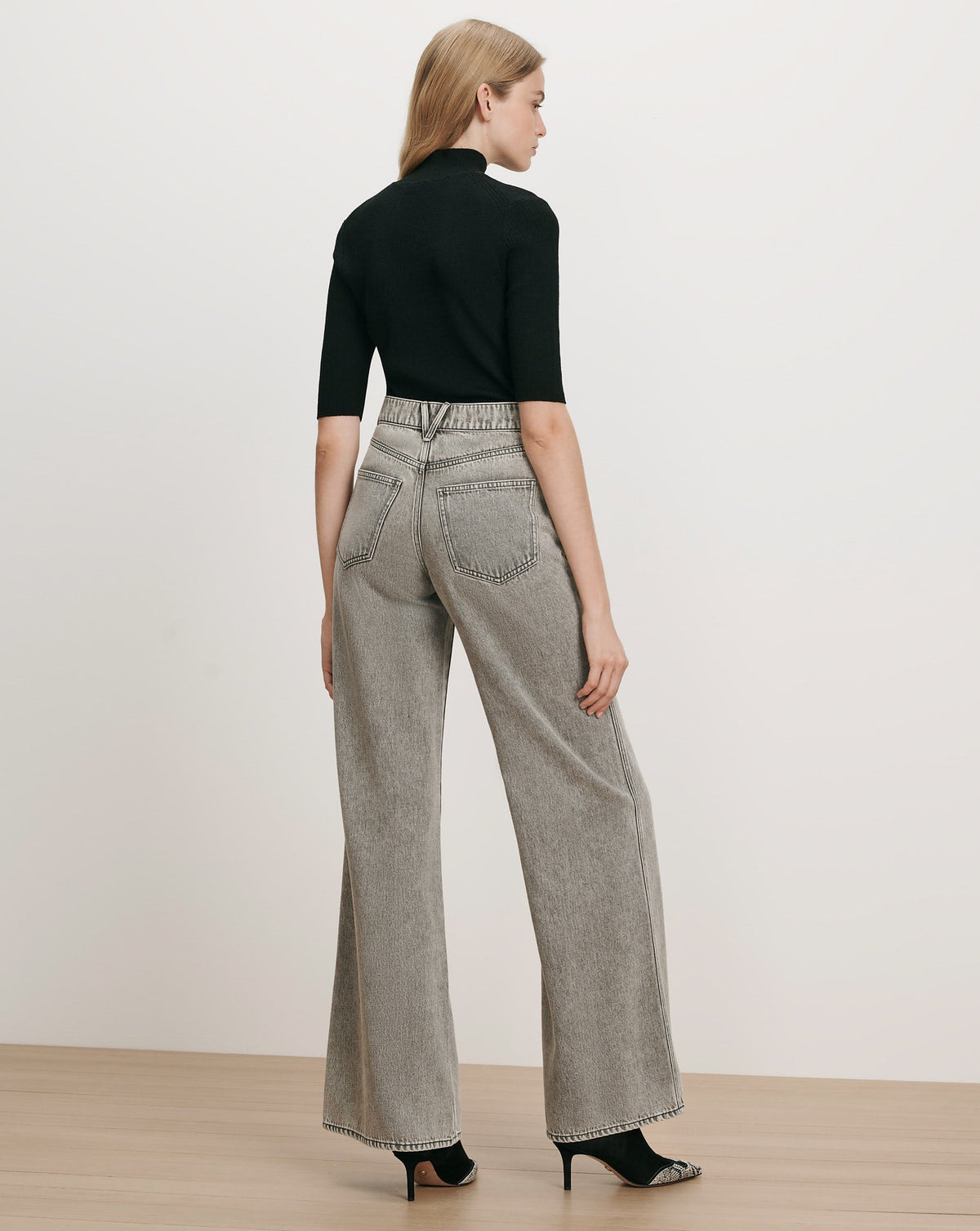 Alastair Merino Wool Pullover in Black - Veronica Beard Best Seller
