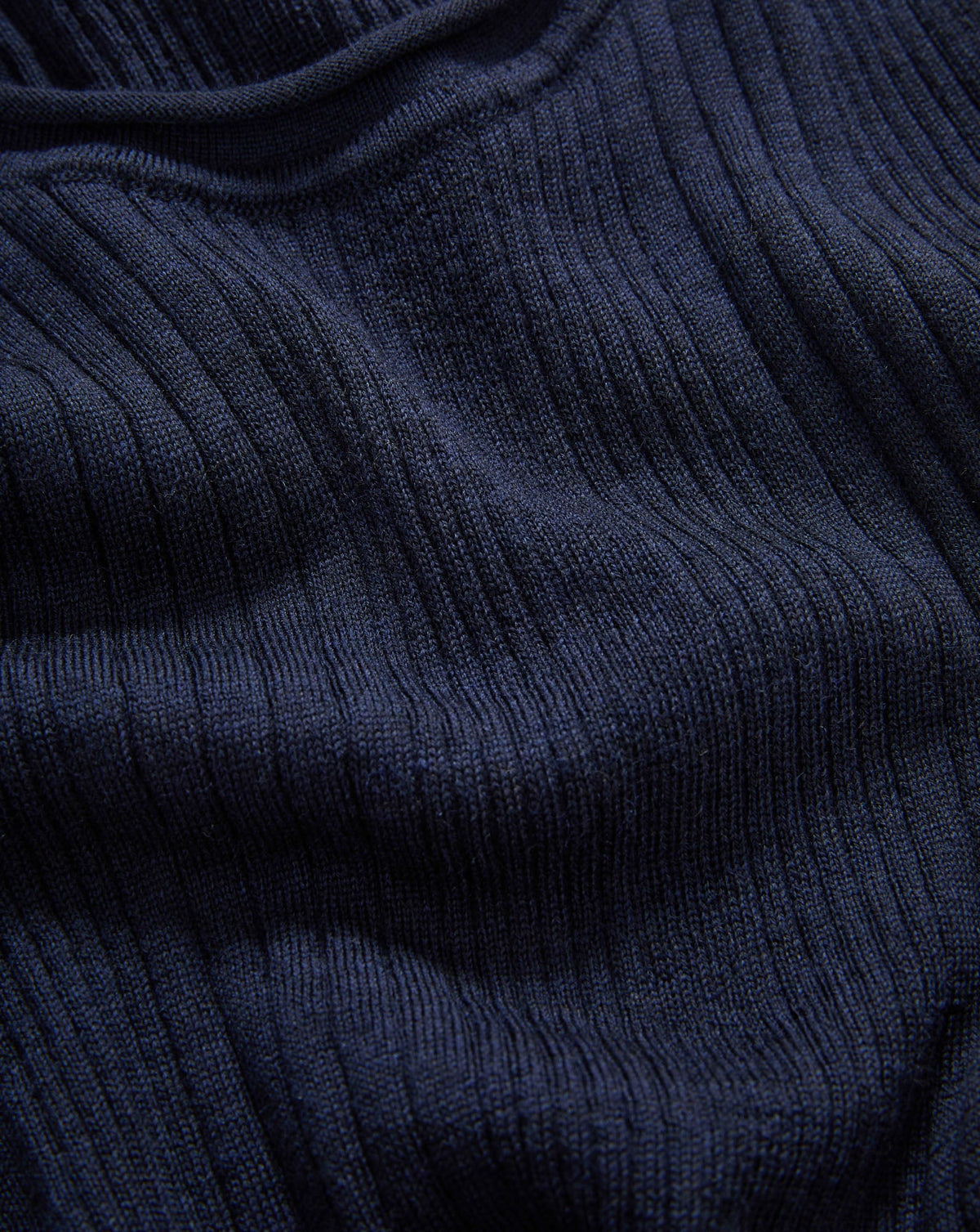 Birke Merino Wool Tank Top in Heritage Navy Melange - Veronica Beard Best Price