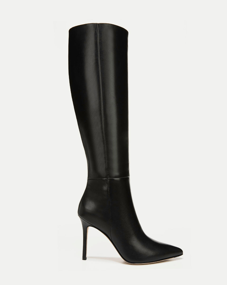 Lisa Stiletto Boot in Black - Veronica Beard Classic
