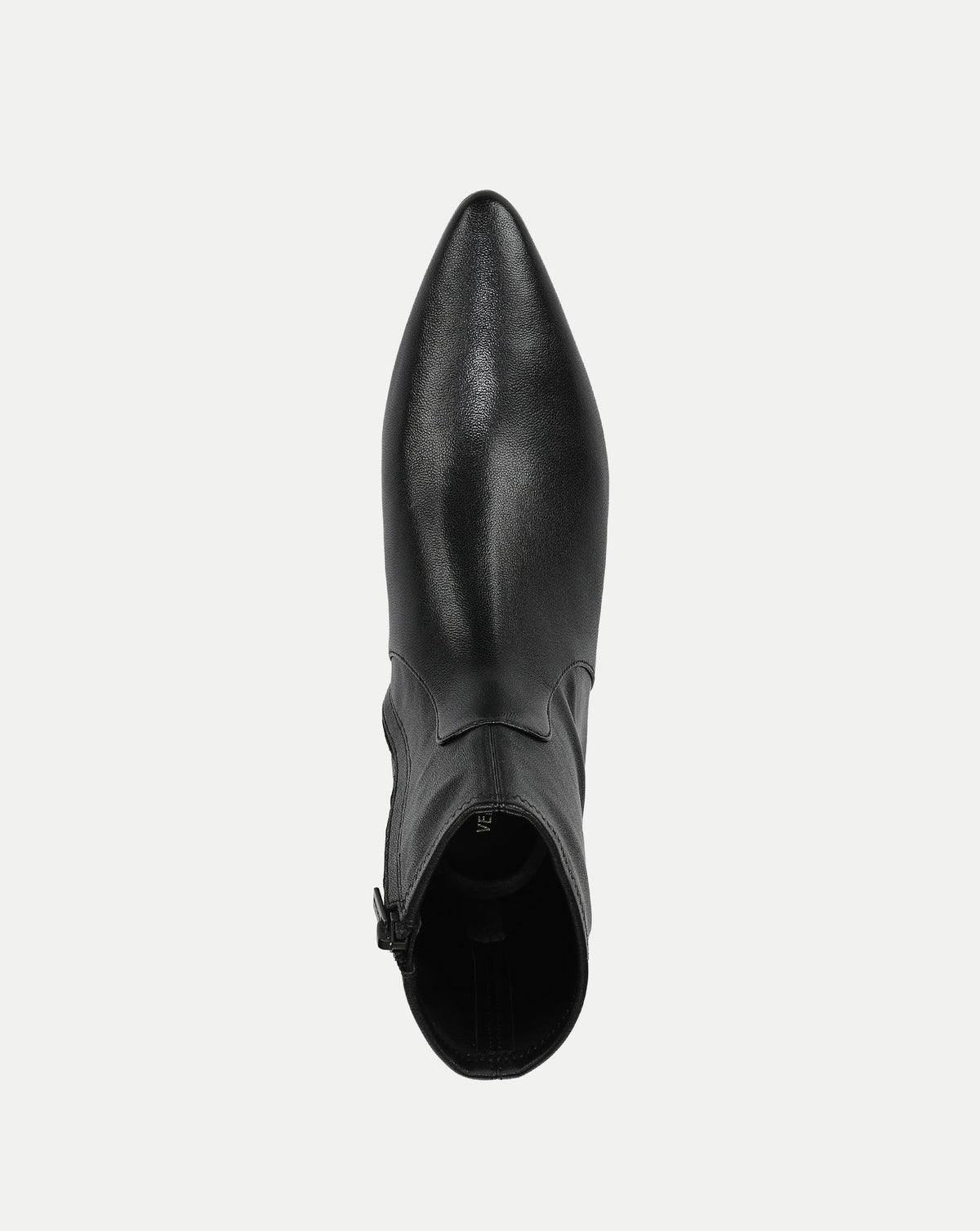 Glinda Stretch Ankle Boot in Black Leather - Veronica Beard Smart Buy