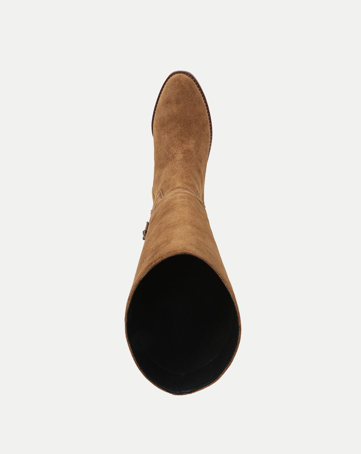 Arabelle Riding Boot in Chestnut Brown Suede - Veronica Beard Popular