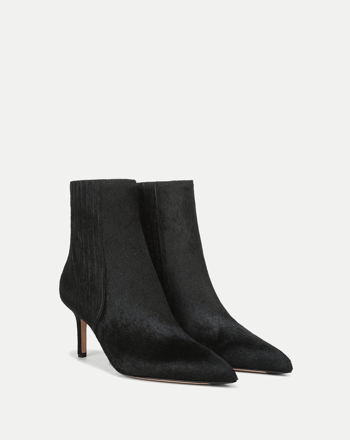 Lisa Mid-Heel Ankle Boot in Black - Veronica Beard Latest