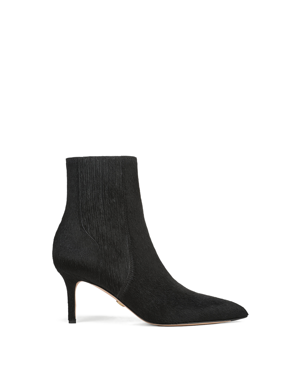 Lisa Mid-Heel Ankle Boot in Black - Veronica Beard Latest