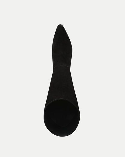 Gabrielle Tall Boot in Black Suede - Veronica Beard Hot Sale