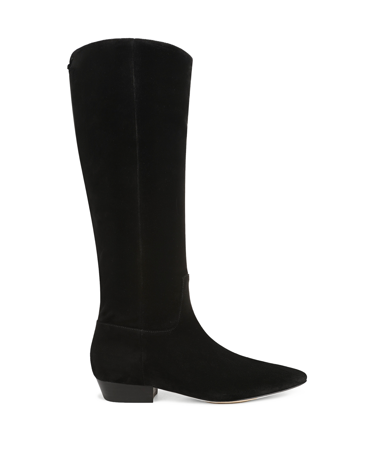 Gabrielle Tall Boot in Black Suede - Veronica Beard Hot Sale