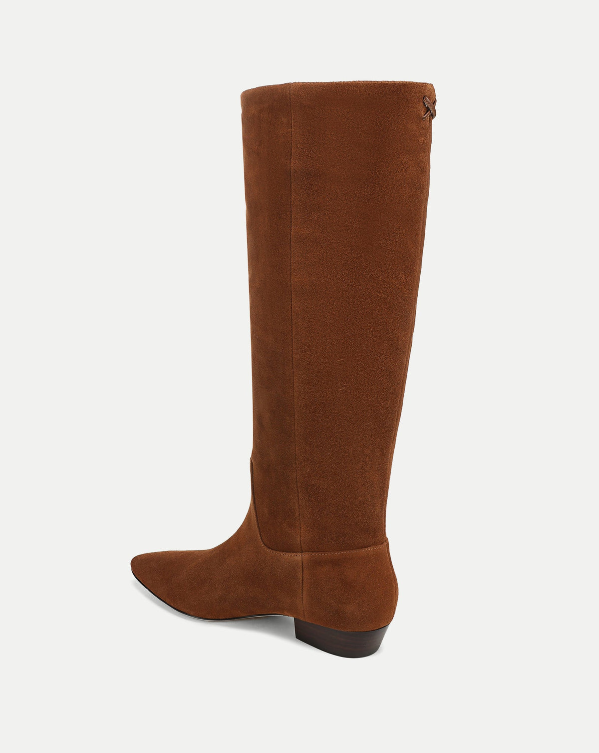 Gabrielle Tall Boot in Brown Suede - Veronica Beard Recommended