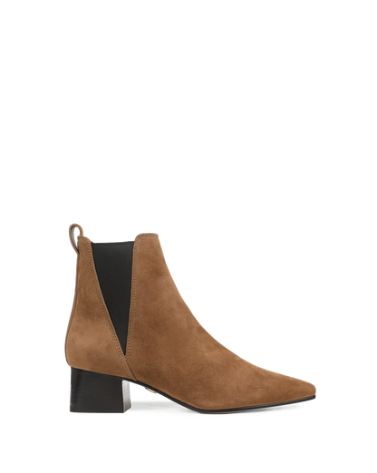 Astra Chelsea Boot in Chestnut - Veronica Beard Latest