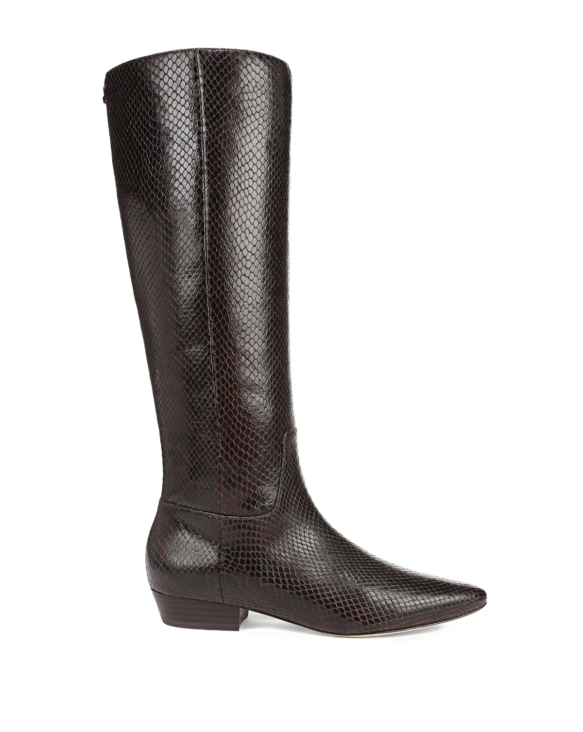 Gabrielle Tall Boot in Dark Brown Leather - Veronica Beard New