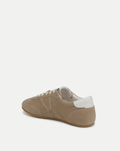 Riviera Suede Sneaker in Sand/Lily - Veronica Beard Popular