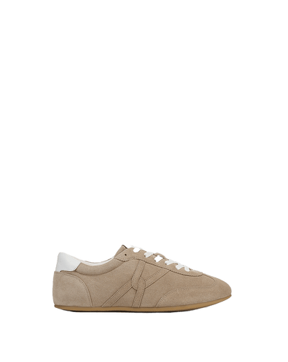 Riviera Suede Sneaker in Sand/Lily - Veronica Beard Popular